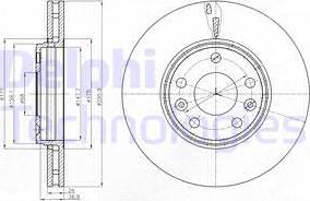 Delphi BG4264C - Əyləc Diski furqanavto.az