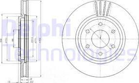 Delphi BG4205 - Əyləc Diski furqanavto.az