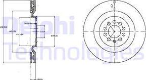 Delphi BG4219 - Əyləc Diski furqanavto.az