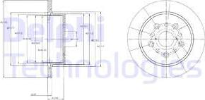 Delphi BG4216 - Əyləc Diski furqanavto.az