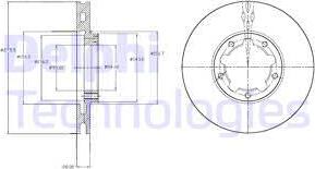 Delphi BG4217 - Əyləc Diski furqanavto.az