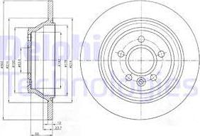 Delphi BG4238 - Əyləc Diski furqanavto.az