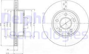 Delphi BG4227 - Əyləc Diski furqanavto.az