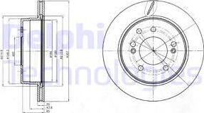 Delphi BG4273 - Əyləc Diski furqanavto.az