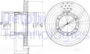 Delphi BG473 - Əyləc Diski furqanavto.az