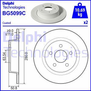 Delphi BG5099C - Əyləc Diski furqanavto.az