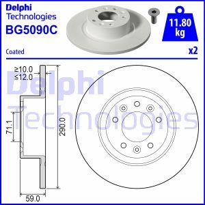 Delphi BG5090C - Əyləc Diski furqanavto.az