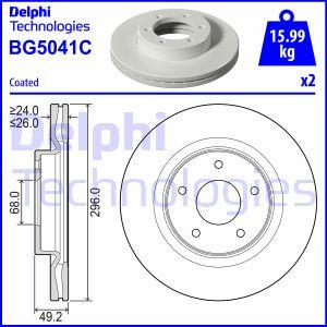 Delphi BG5041C - Əyləc Diski furqanavto.az