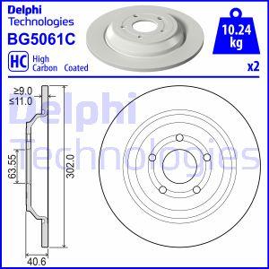 Delphi BG5061C - Əyləc Diski furqanavto.az