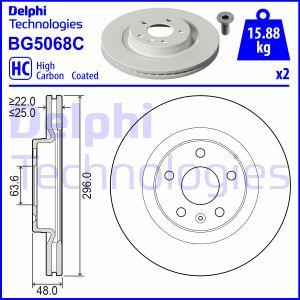 Delphi BG5068C - Əyləc Diski furqanavto.az