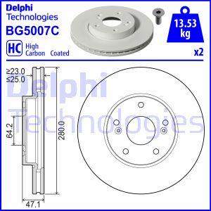 Delphi BG5007C - Əyləc Diski furqanavto.az