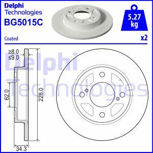 Delphi BG5015C - Əyləc Diski furqanavto.az
