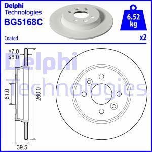 Delphi BG5168C - Əyləc Diski furqanavto.az