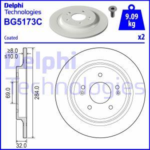 Delphi BG5173C - Əyləc Diski furqanavto.az