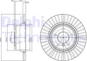 Delphi BG3999 - Əyləc Diski furqanavto.az