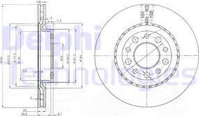 Delphi BG3995 - Əyləc Diski furqanavto.az