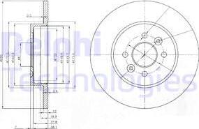 Delphi BG3992 - Əyləc Diski furqanavto.az