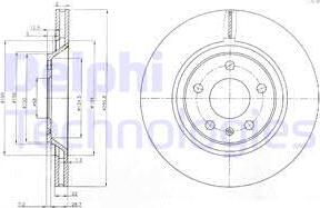 Delphi BG3997 - Əyləc Diski furqanavto.az