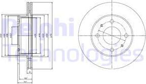 Delphi BG3946 - Əyləc Diski furqanavto.az