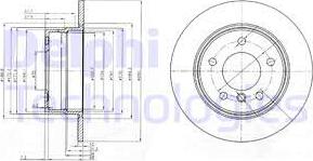 Delphi BG3940 - Əyləc Diski furqanavto.az