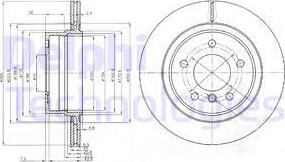 Delphi BG3947 - Əyləc Diski furqanavto.az