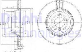 Delphi BG3959 - Əyləc Diski furqanavto.az