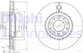 Delphi BG3951 - Əyləc Diski furqanavto.az