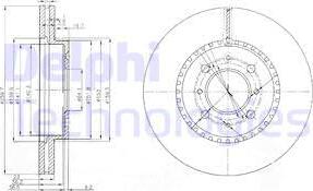 Delphi BG3965 - Əyləc Diski furqanavto.az