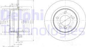 Delphi BG3960 - Əyləc Diski furqanavto.az