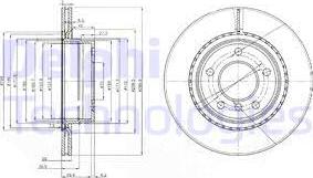 Delphi BG3901C-19B1 - Əyləc Diski furqanavto.az