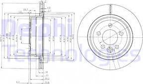 Delphi BG3919 - Əyləc Diski furqanavto.az