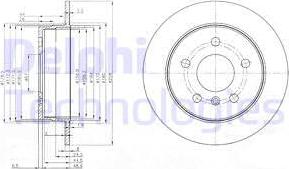 Delphi BG3910 - Əyləc Diski furqanavto.az