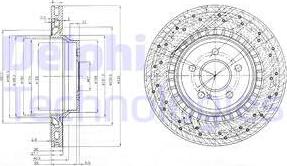 Delphi BG3917 - Əyləc Diski furqanavto.az