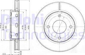 Delphi BG3987 - Əyləc Diski furqanavto.az