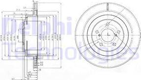 Delphi BG3931 - Əyləc Diski furqanavto.az