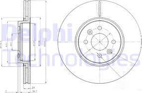 Delphi BG3929 - Əyləc Diski furqanavto.az