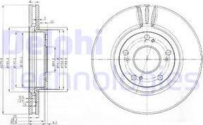 Delphi BG3977 - Əyləc Diski furqanavto.az