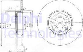 Delphi BG3402 - Əyləc Diski furqanavto.az