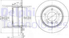 Delphi BG3592 - Əyləc Diski furqanavto.az