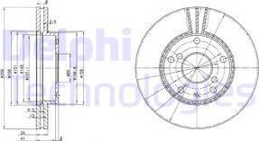 Delphi BG3531 - Əyləc Diski furqanavto.az