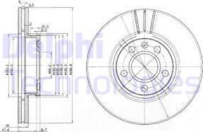 Delphi BG3696 - Əyləc Diski furqanavto.az