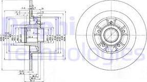 Delphi BG3686 - Əyləc Diski furqanavto.az