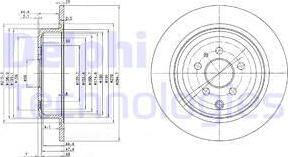 Delphi BG3049 - Əyləc Diski furqanavto.az