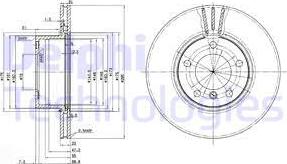 Delphi BG3043 - Əyləc Diski furqanavto.az