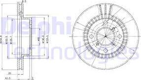 Delphi BG3160 - Əyləc Diski furqanavto.az