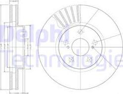 Delphi BG3189 - Əyləc Diski furqanavto.az