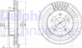 Delphi BG3846 - Əyləc Diski furqanavto.az