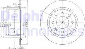 Delphi BG3336 - Əyləc Diski furqanavto.az