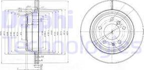 Delphi BG3214 - Əyləc Diski furqanavto.az