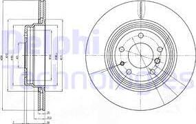 Delphi BG3213 - Əyləc Diski furqanavto.az